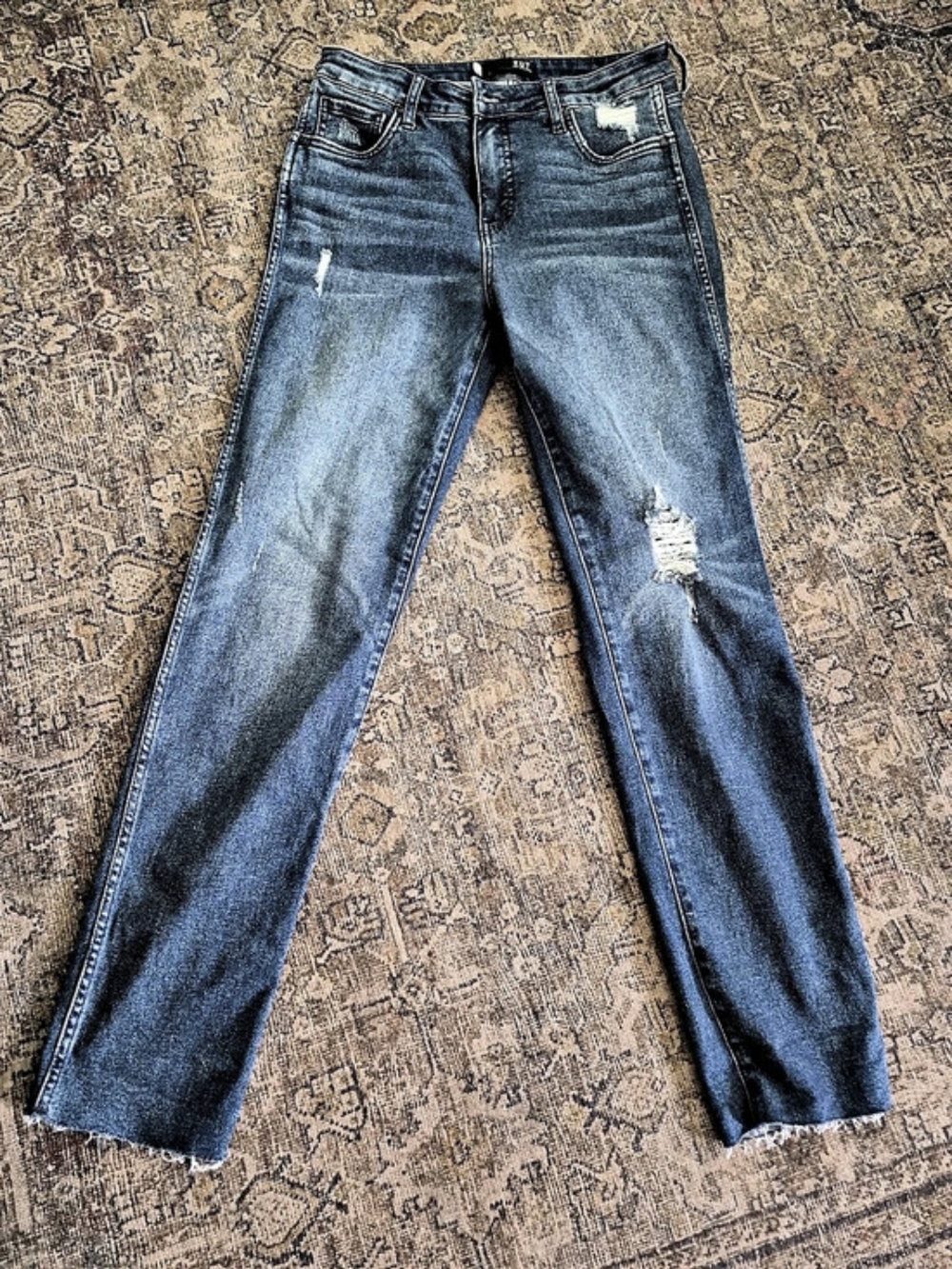 Kut from the Kloth Chrissie Fab AB Straight Leg Straight Leg Jeans- Size 6
